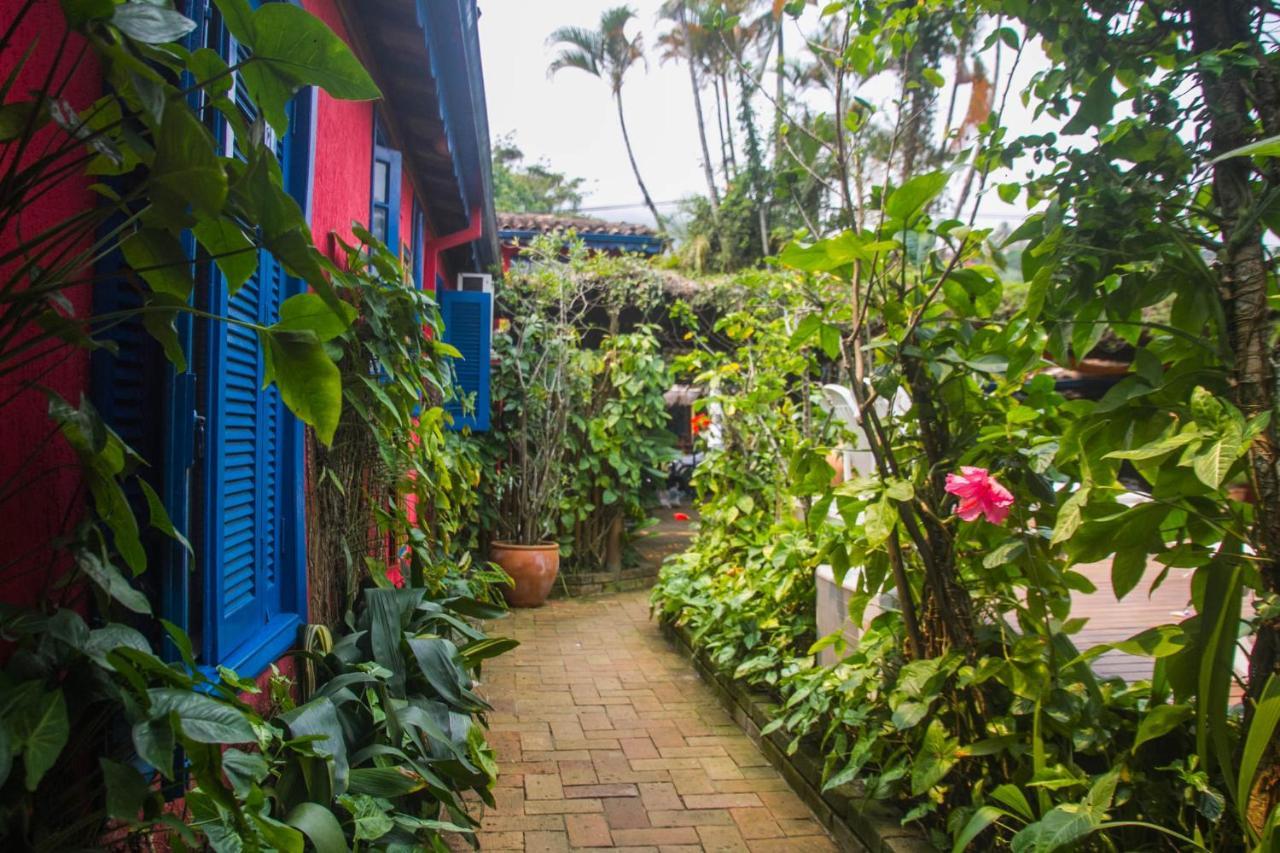 Hotel Pousada Dos Hibiscos Ильябела Экстерьер фото
