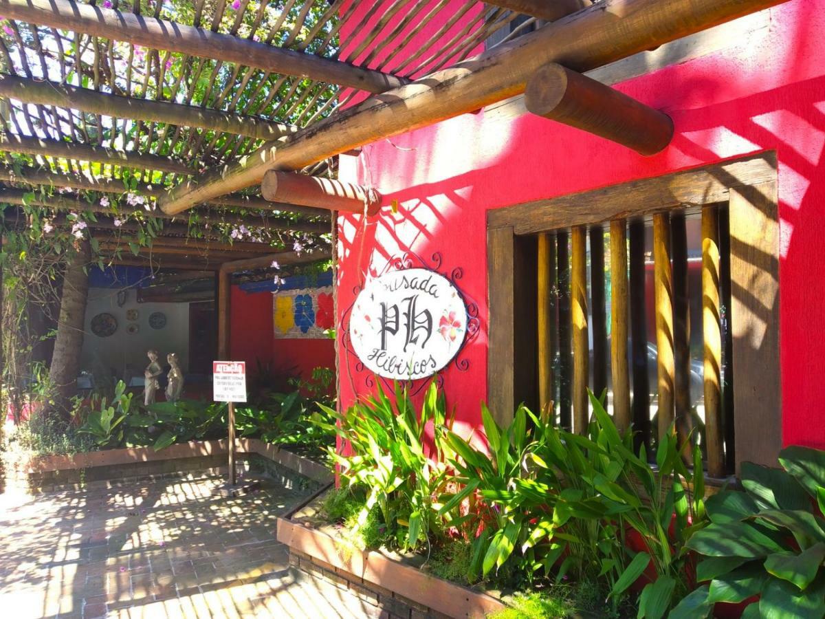 Hotel Pousada Dos Hibiscos Ильябела Экстерьер фото