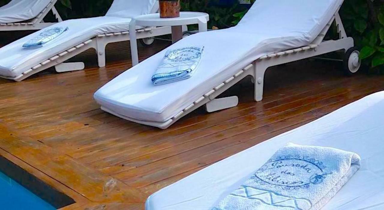 Hotel Pousada Dos Hibiscos Ильябела Экстерьер фото